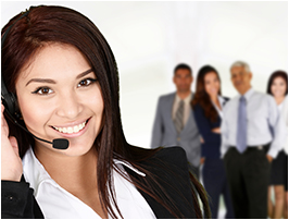 Customer Service display 
