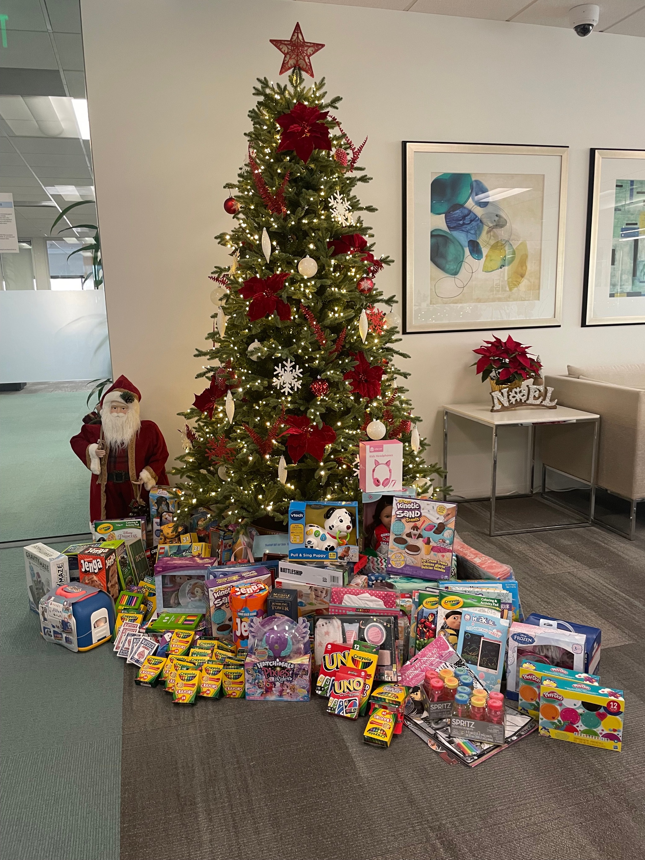 BIG HEART Toy Drive - 2022 display